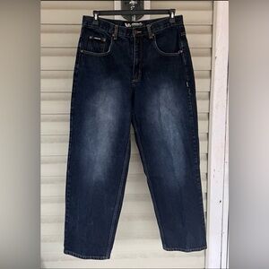 Vibes Jean Baggy Denim Rap Hip Hop Jean Size 33x31”-measured Y2K Vintage